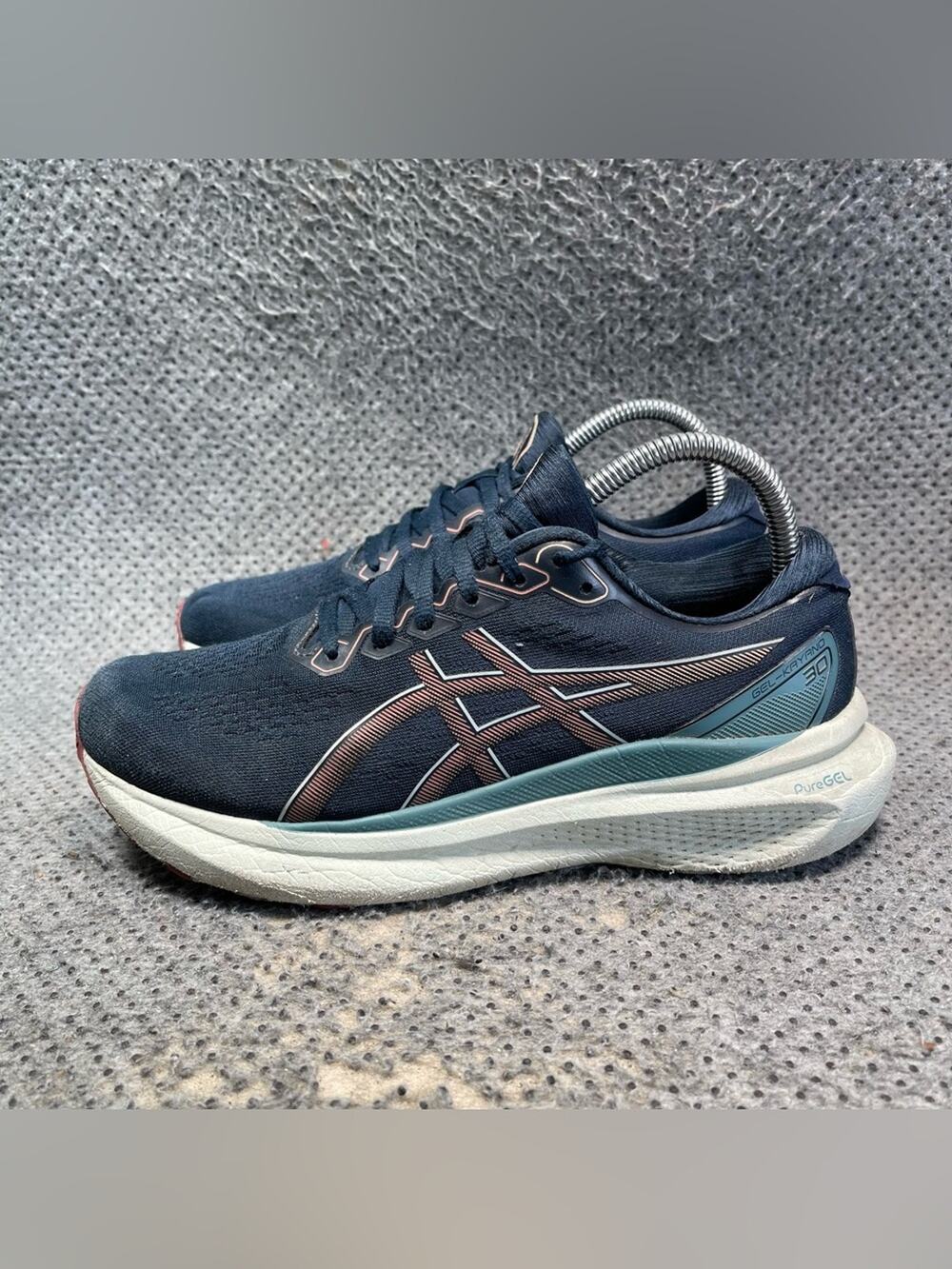 Asics Gel-Kayano 30 Blue Running Shoes Size 7.5 Women’s